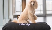 Load image into Gallery viewer, Monogramed Dog Bed