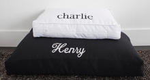 Load image into Gallery viewer, Monogramed Dog Bed
