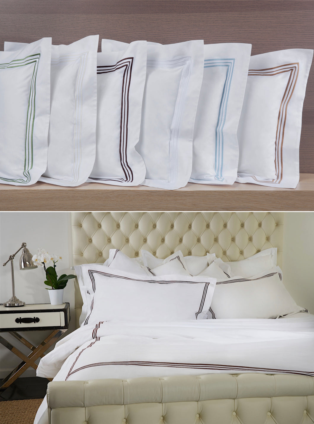 Three Line Embroidery - DUVET